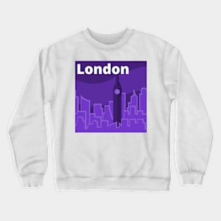 London Skyline Crewneck Sweatshirt